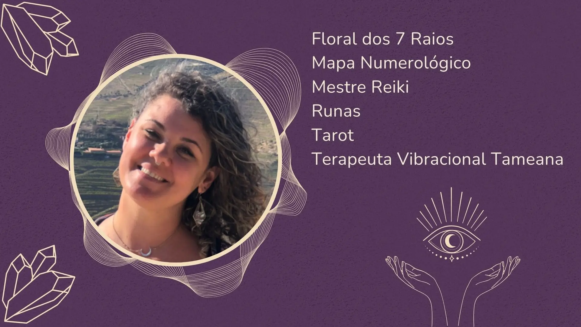 banner de apresentação com foto