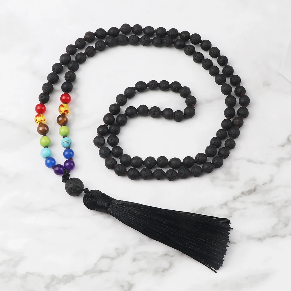Japamalas Pedras Negras e 7 chakras - Imagem 3