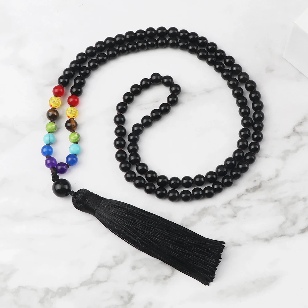 Japamalas Pedras Negras e 7 chakras - Imagem 4