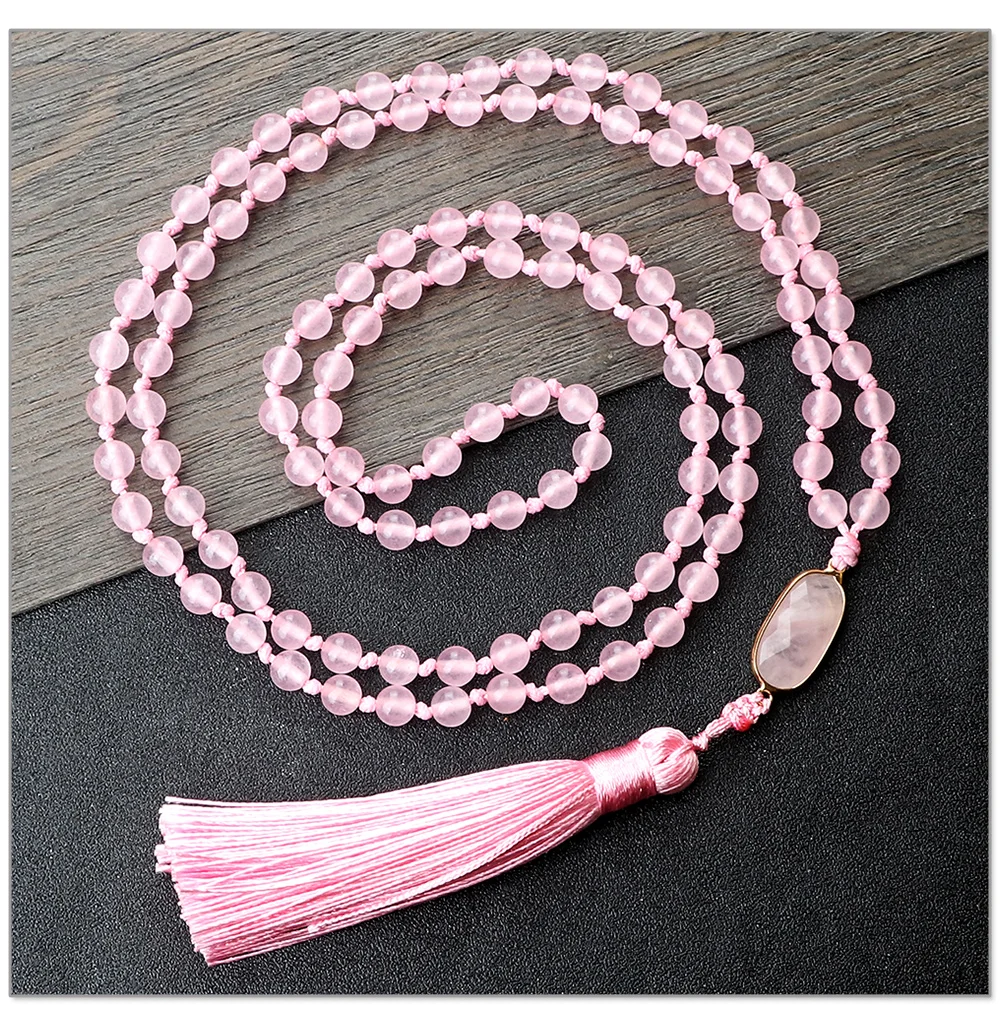 Japamala Quartzo Rosa - Imagem 4