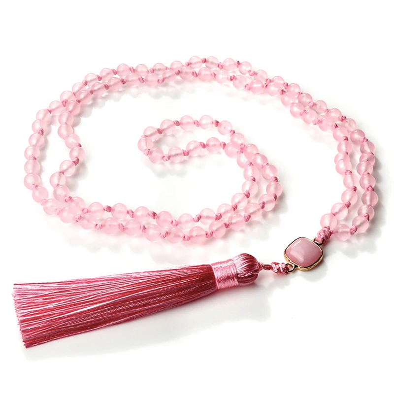 Japamala Quartzo Rosa
